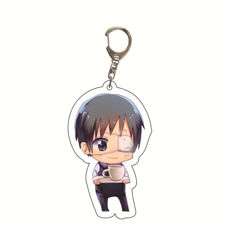 Picture of Tokyo Ghoul keychain double-sided acrylic keychain pendant
