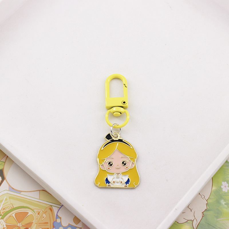 Picture of Princess Escape series Hua Mulan Elsa keychain Snow White AirPods bag key ring pendant