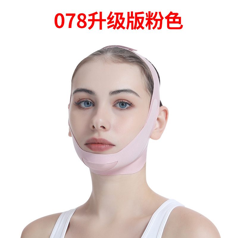 Picture of Thin face mask in stock thin face bandage V-face artifact lifting and tightening French pattern double chin drooping thin face carving