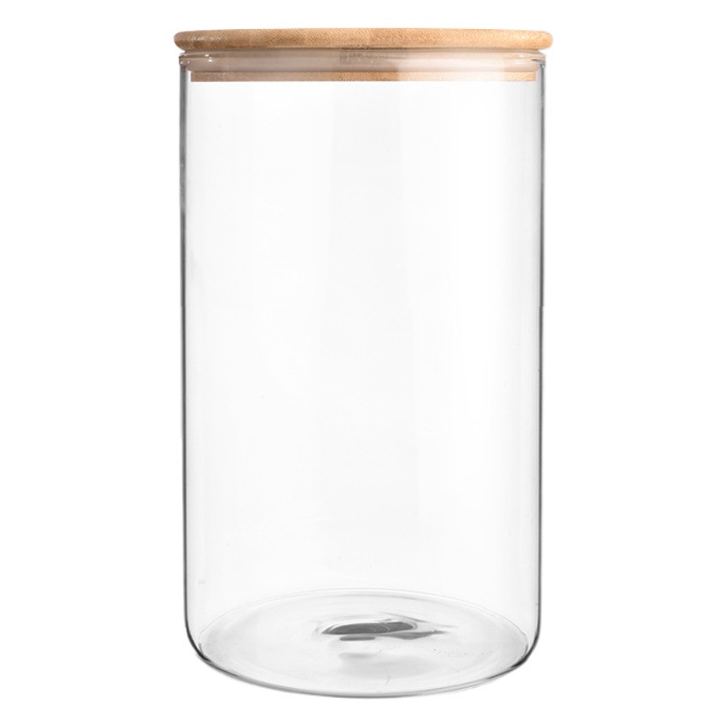 Large Kitchen Glass Jar Rice Container Moisture-Proof Mason Jar Grain Storage Jar Food-Grade Glass Sealed Jar