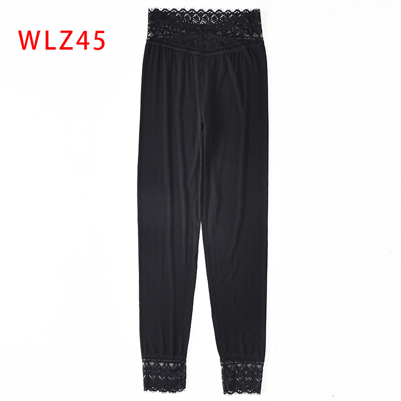 Picture of Modal Leggings for Women Outer Wearing Spring and Autumn Thin Warm Pants Stretch Lace Modal Autumn Pants for Women