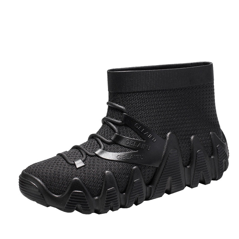 Korean-style waterproof short rain boots men's fashionable non-slip fishing rubber shoes take-out car wash low-top fleece-lined warm rain boots