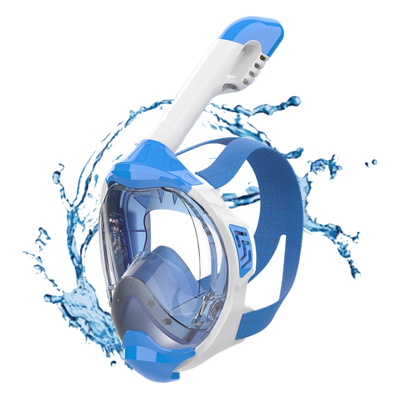2023 Amazon hot sale support Gopro camera diving mask full dry diving goggles anti fog snorkeling mask