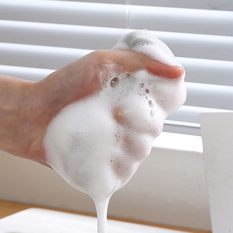 Picture of Double-sided double-layer sponge dish block magic wipe strong decontamination kitchen supplies shoe cleaning artifact descaling pot