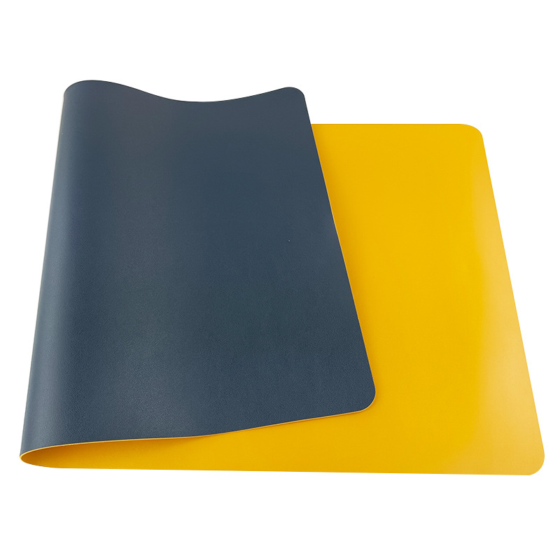 Picture of Double-Sided Leather Mouse Pad, No-Clean, Extra Large Stain-Resistant Anti-Slip Pad, Office Computer Desk Pu Leather Writing Pad Wholesale