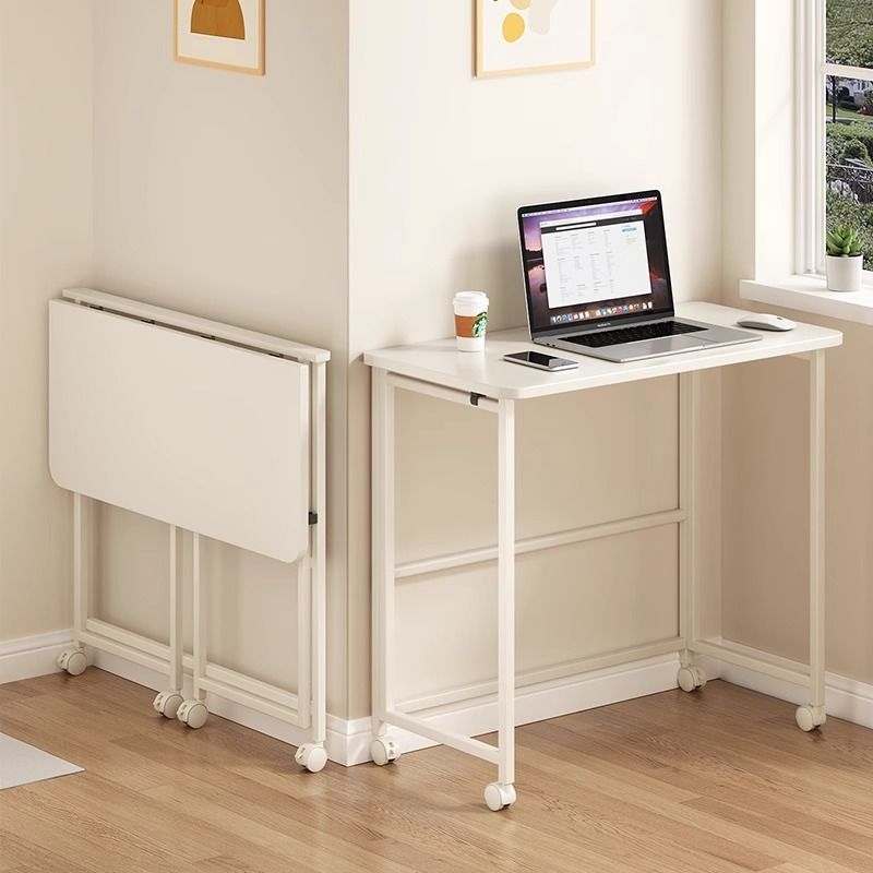 Simple computer desk foldable mobile bedroom makeup table bedside small table writing desk computer desk simple desk