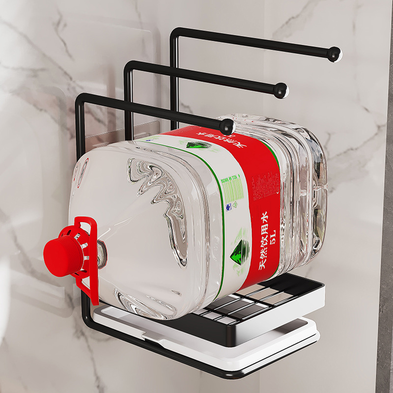 Picture of Rag Drying Storage Rack Sink Storage Rack Kitchen Sink Countertop Cleaning Brush Bowl Rack Wall Hanging Cloth Rack