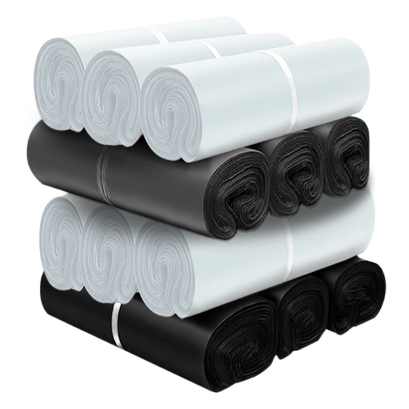 Express bag wholesale waterproof thickened new material package clothing express self-adhesive packaging bag logo packing bag bag