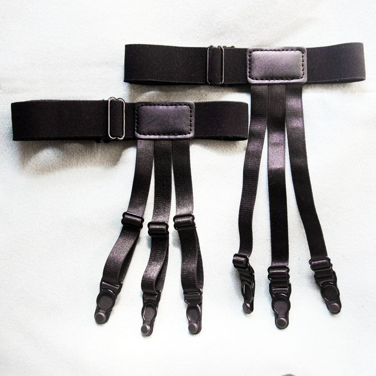 Picture of Cross-border source Amazon WISH unisex shirt non-slip anti-wrinkle Garter clip thigh ring garter belt