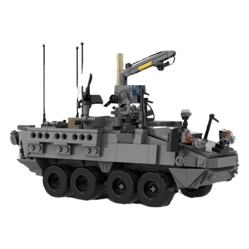 MOC-162282 compatible with Lego M1131 Fire Support armored vehicle model diy assembling building blocks toy boy