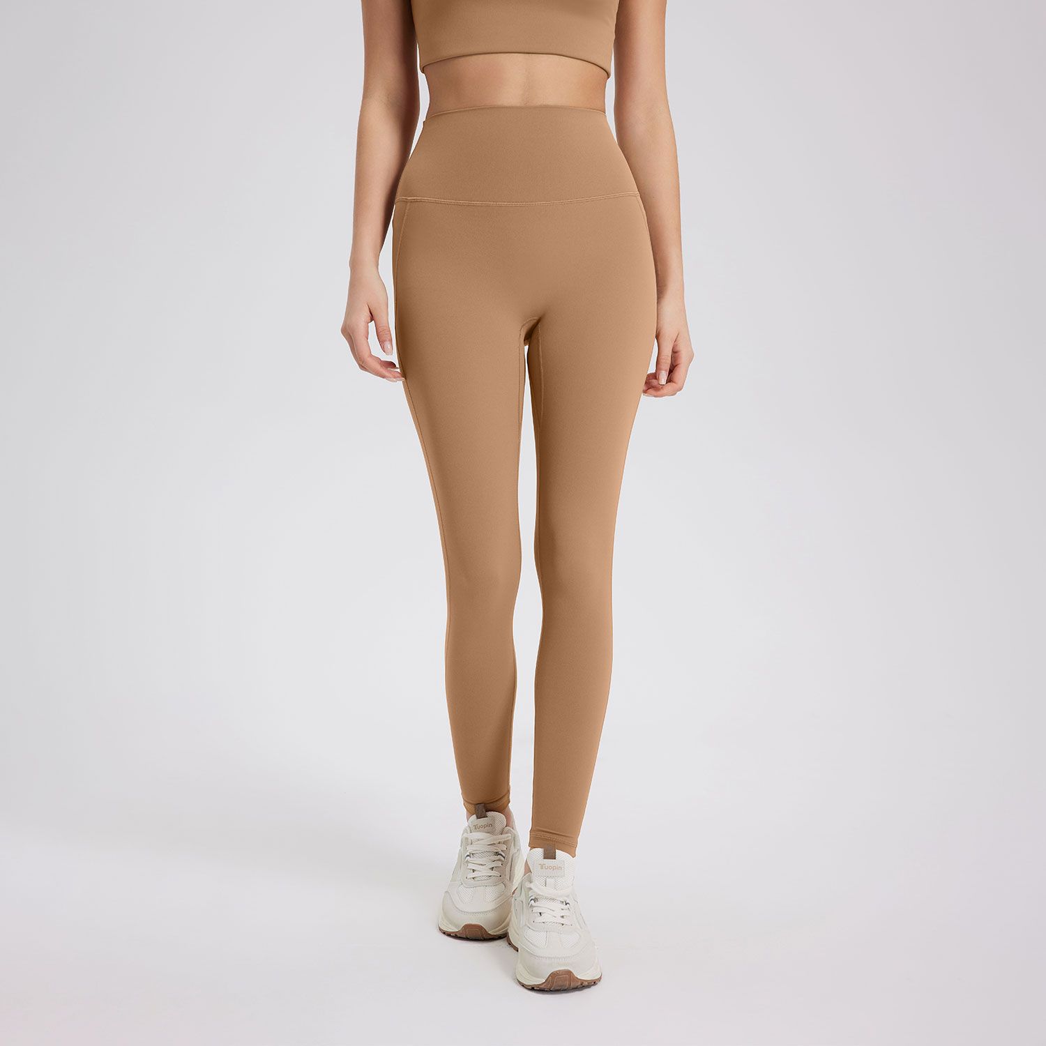 Picture of No-Wearing Underwear Zero Sense One-Piece Yoga Pants Seamless Naked Sense Back Pocket Peach Hip Tight Sports Fitness Pants