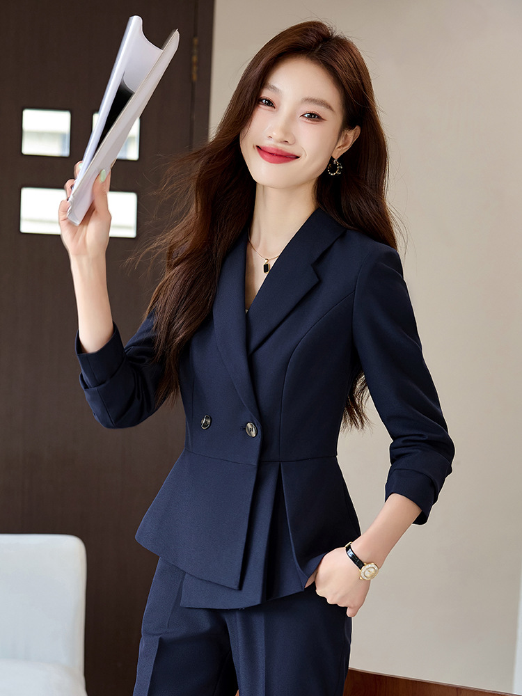 Picture of High-end Suit Jacket Women's Autumn Thick Winter High-end Business Wear Interview Dress Suit suit Work Clothes