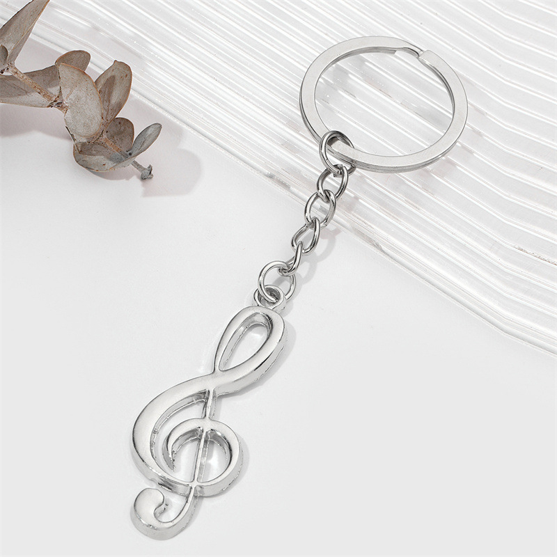 Picture of Jewelry Accessories Retro Alloy Note Small Pendant Music Peripheral Earrings Necklace Bracelet Material