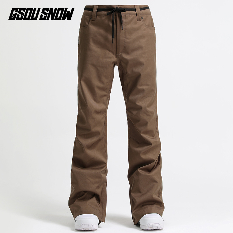 Picture of Gsousnow Ski Pants for Women, Single Board and Double Board Thin Version, Warm and Waterproof Snow Suit, Snow Pants, Snow Country Equipment, Snow Pants for Men