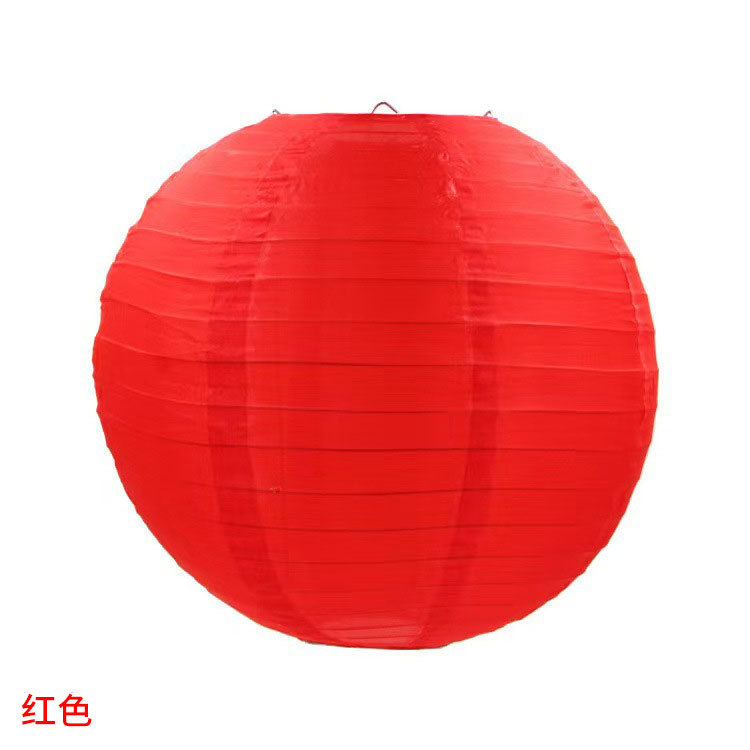 Picture of Cloth Lanterns Outdoor Lanterns Colorfulful Waterproof Silk Scenery Spot Foldableable Wedding Scene Spring Festival Decorative Lanterns Mid-Autumn Festival