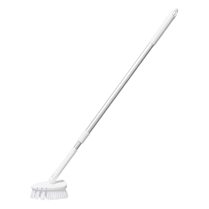 Floor Brush Bathroom Tile Brush Cleaning Brush Toilet Brush Floor Hard Hair Long Handle Washing Bathtub Floor Sewing Toilet Brush