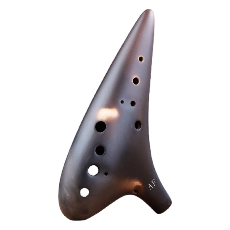 Tao Di 12-hole AF Ceramic Making Millennium Elegant Tao Xun Musical Instruments Beginner Teaching Tutorial