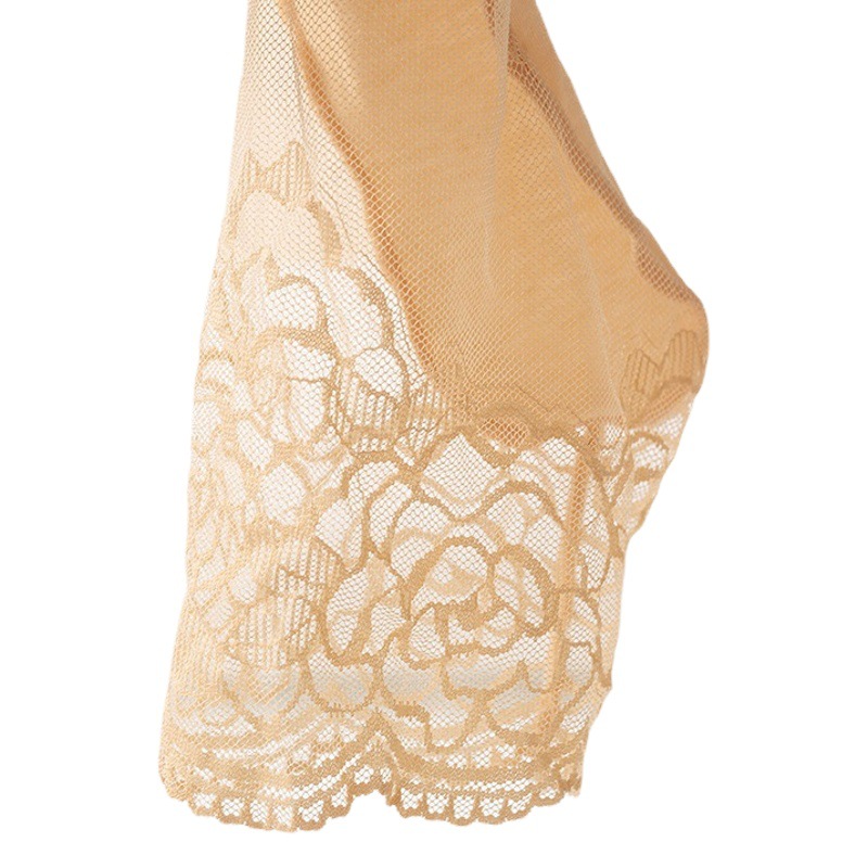 Mid-Calf Rose Cotton-Soled Lace Socks, Mesh Socks That Do Not Fall Off, Non-Slip Boat Socks, Invisible Socks Wholesalewazi