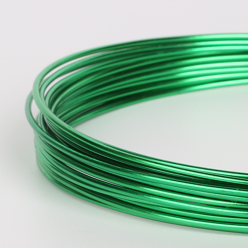Picture of Wholesale 1mm-2.5mm oxidized colored aluminum wire DIY handmade material soft aluminum wire bicycle crafts ornaments