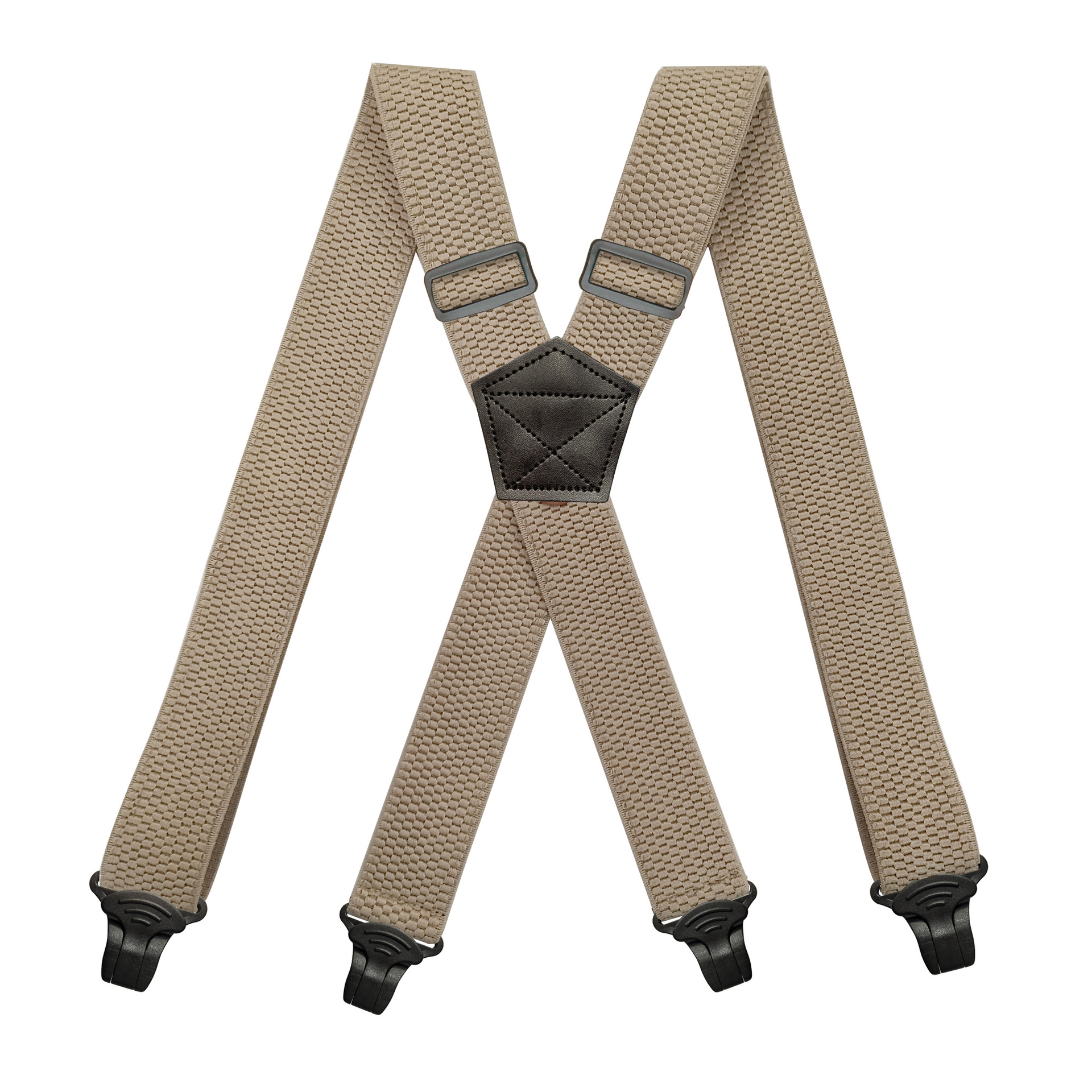 Picture of Dou Meng Cross-Border Supply Unisex Adult 4-Clip Elastic Suspender Clip 3.8cm Corn Pattern Elastic Suspenders