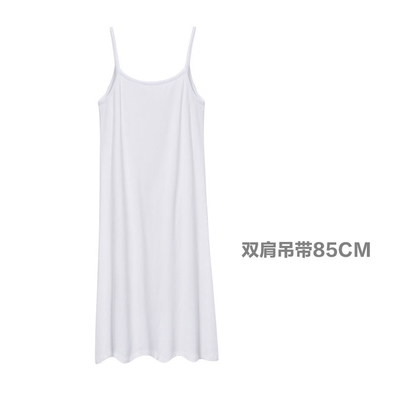 Picture of Camisole women's summer student bottoming shirt Women's slim fit all-match off-neck small camisole women's solid color factory direct sales