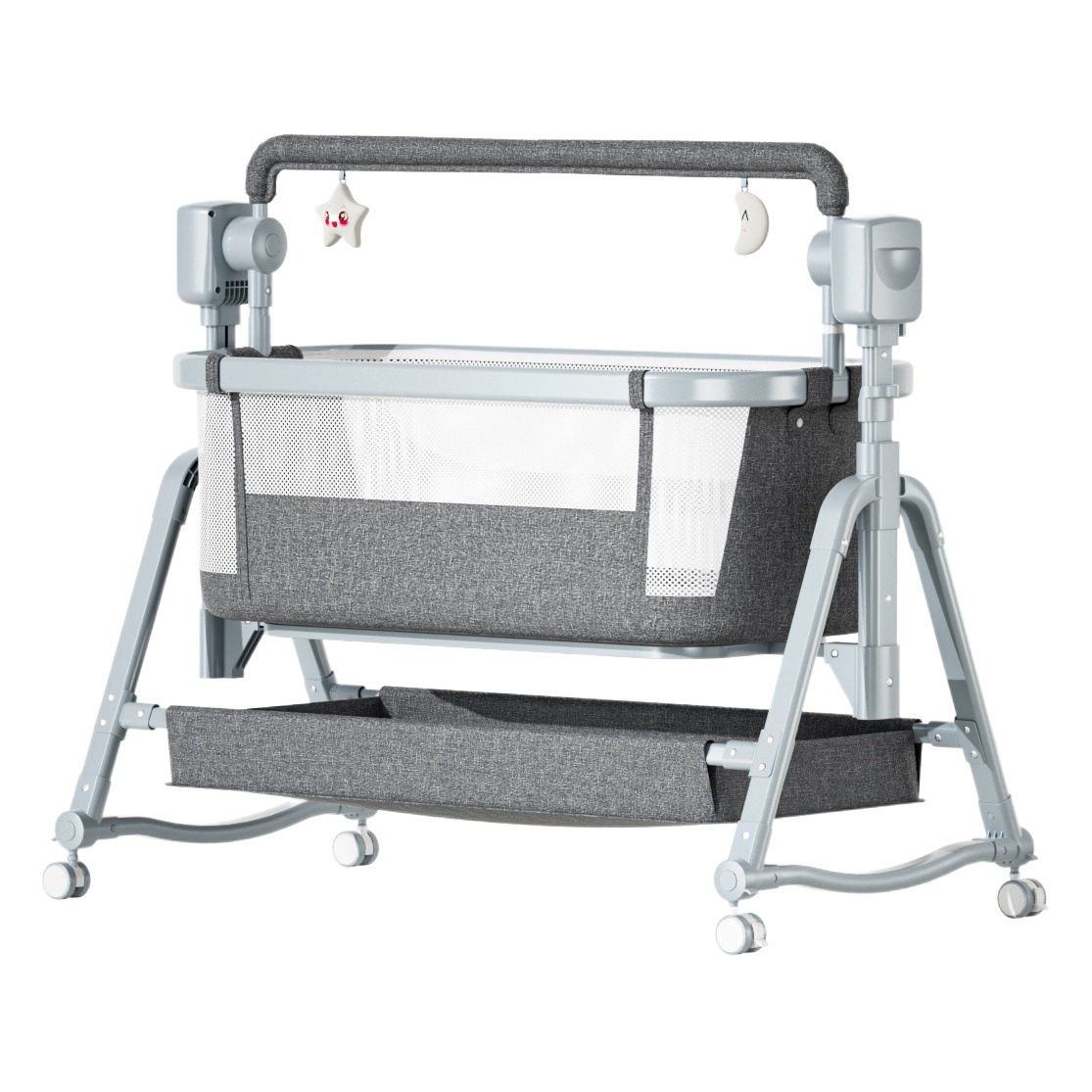 Cross-border Baby Multifunctional Electric Cradle Rocking Bed Rocking Chair Newborn Smart Baby Bedside Bed Sleeping Basket