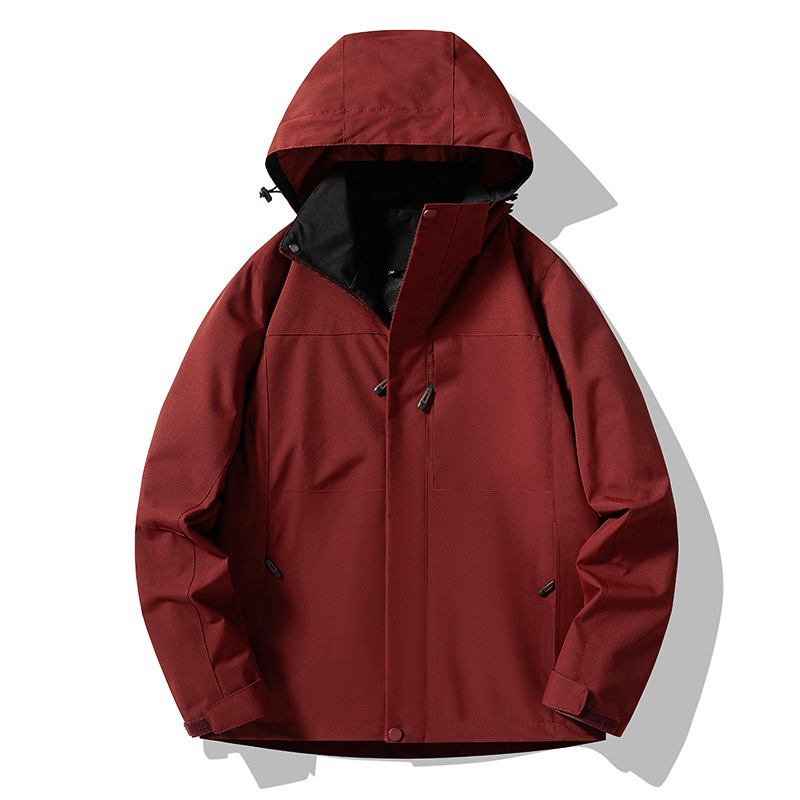 Picture of Spring and Autumn Thin Jacket 2024 New Windproof Waterproof Jacket Men's Breathable Casual Hat-off Soft Shell Mountaineering Suit for Women