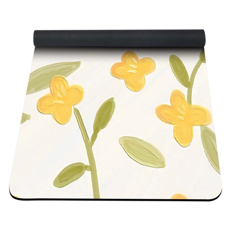 Yoga Mat Cloth, Suede Fabric, 1.5 Thin Type, Non-Slip, Portable, Odorless, Sweat-Absorbent, Foldable Blanket, Breathable