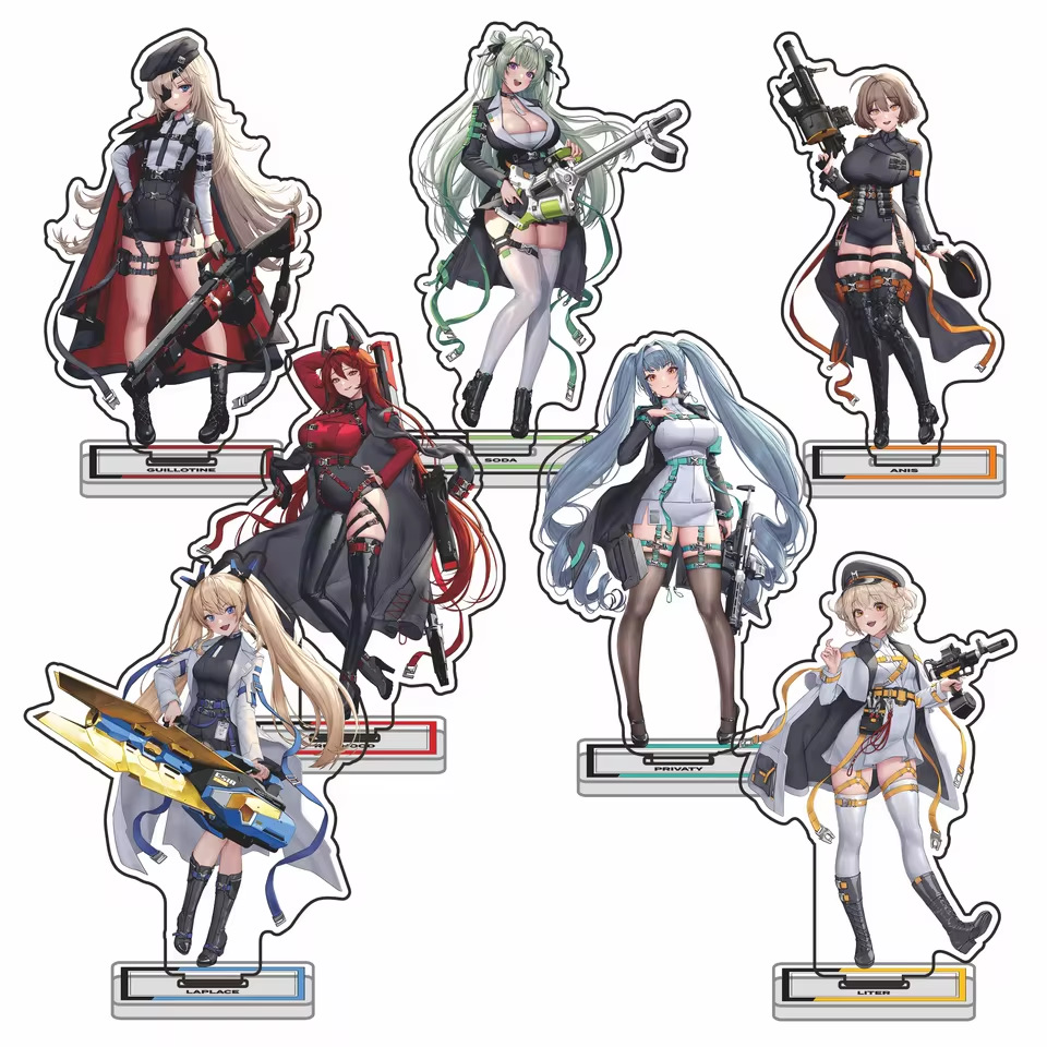 NIKKE Victory Goddess exhibition acrylic large standing acrylic decoration factory wholesale