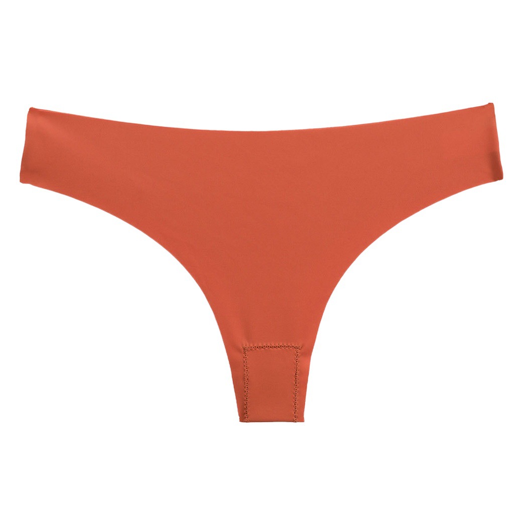 Foreign Trade Girl's T-pants Women's Sports Thong Women's Ice Silk Traceless Women's Yoga Panties Women's Sexy tback1345