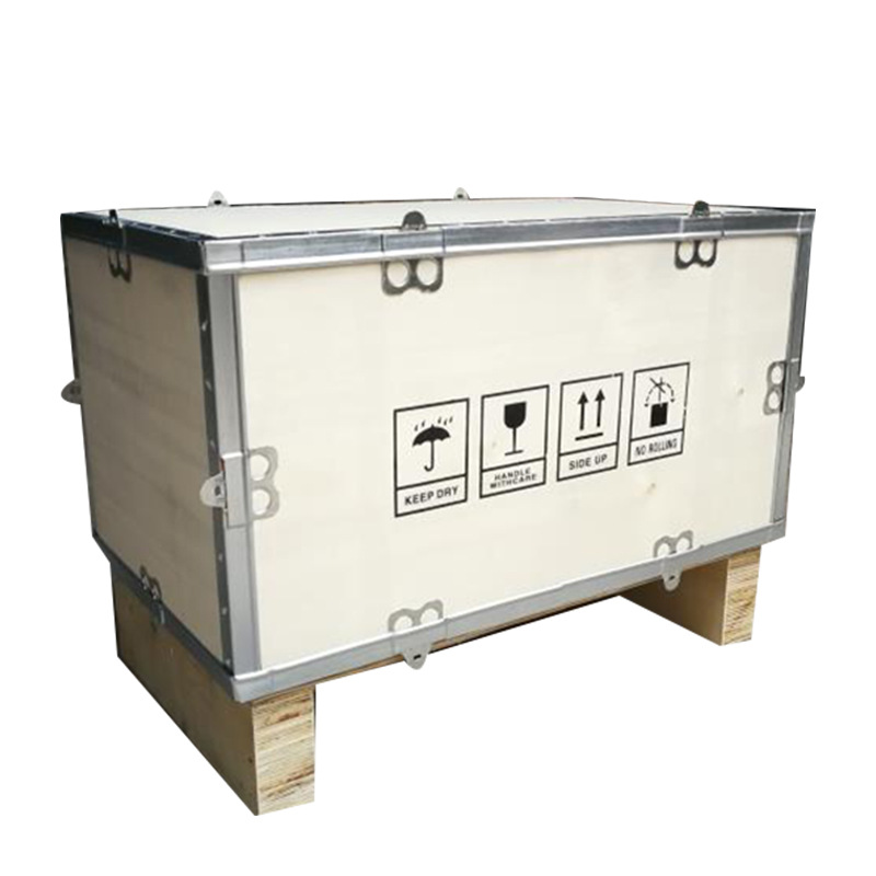 Picture of Non-fumigation transport packaging wooden case assembled mobile wooden case logistics transport wooden export transport wooden case