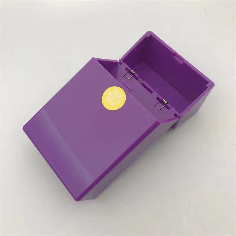 Picture of Cross-border direct selling 20 automatic plastic tobacco cigarette case men's portable cigarette case pressure-proof waterproof