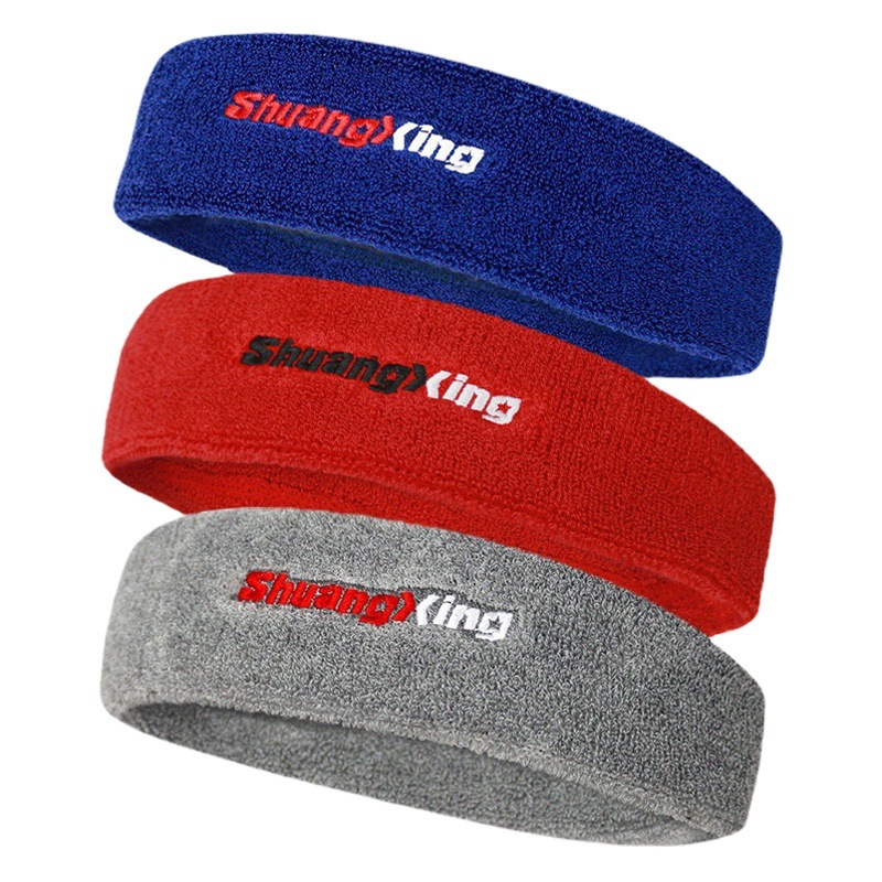 Sweat-Absorbing Towel Headband, Fitness Headband, Sweat-Guiding Knitted Cotton Headband, Football, Men and Women, Running, Sweat-Absorbing and Breathable