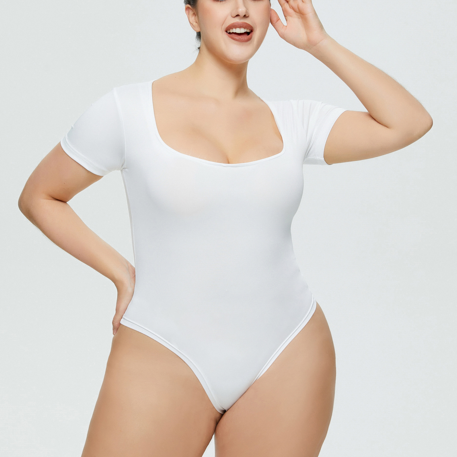 Picture of European and American Women's Sexy jumpsuit Slim-fit Spice Girl jumpsuit Women's outerwear solid color tights jumpsuit