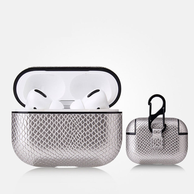 Picture of Cross-border trend PU leather wireless Bluetooth earphone case protective cover fashion drop-resistant suitable for Apple Airpod