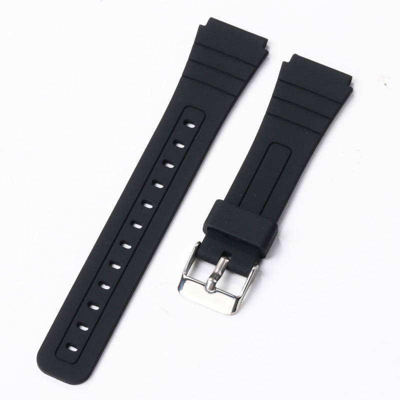 Picture of Foreign Trade Hot Selling Soft Silicone Strap for Cassifight F91 AQ-S810W Watch Band Waterproof Silicone 18mm