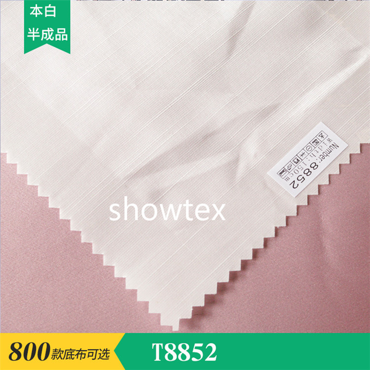 In stock new T8852 horizontal bamboo artificial cotton digital printing base cloth white semi-finished Hanfu Lolita