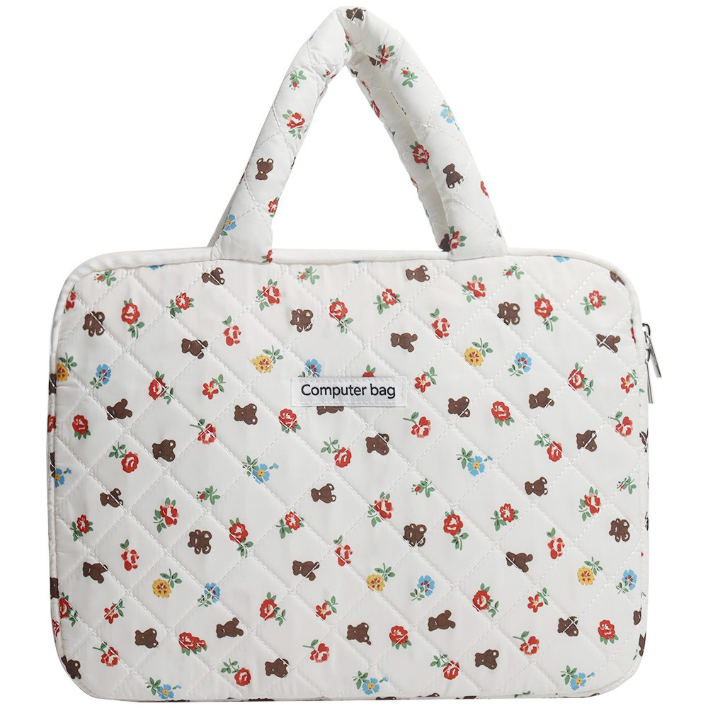 Picture of Space cotton computer bag 14 inch women's notebook 16 inch handbag 16.1 inch game printed nylon waterproof material