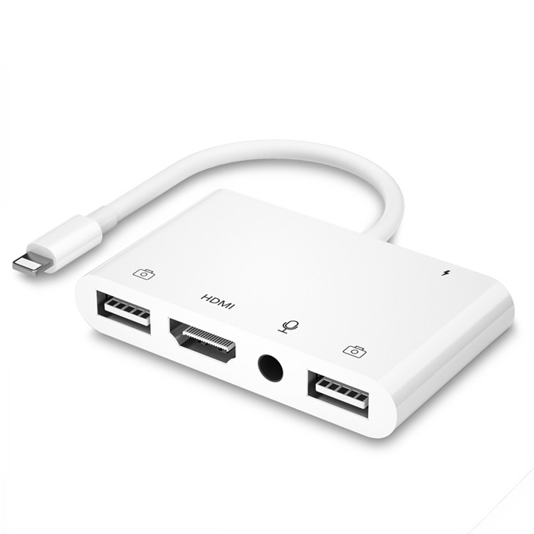Picture of Type-C Mobile Phone to Same-Screen HDMI High-Definition Cable Projector, Mobile Phone Projection Tv Push Device, Direct Sale from Manufacturer