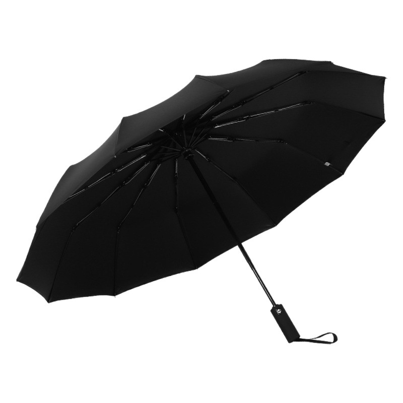 Printed LOGO Advertising Umbrella Automatic Umbrella Men's Large Dual-purpose Sunny Umbrella Female Student Sun Umbrella Manual Umbrella Ins
