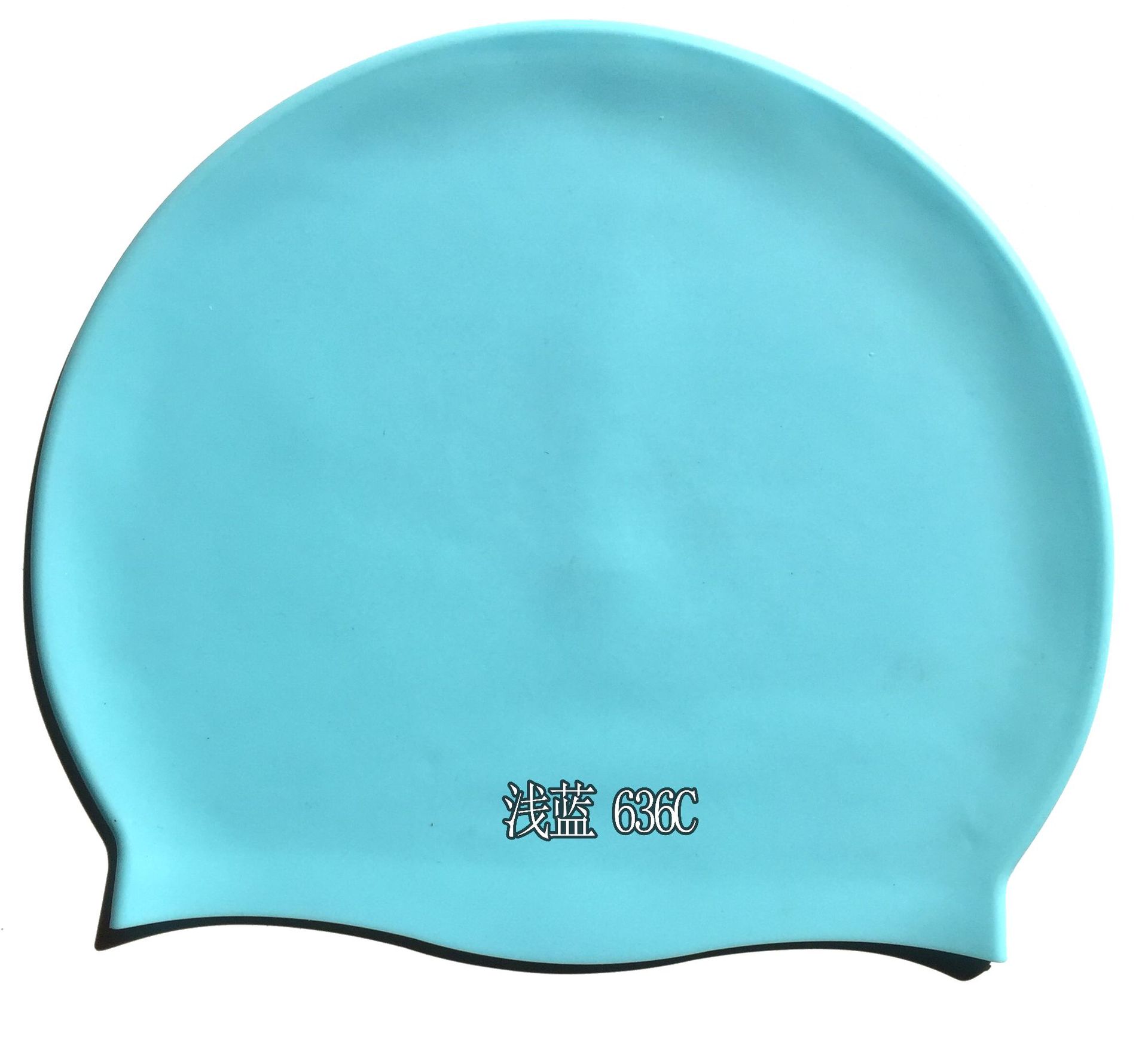 Picture of 2025 Silicone Swimming Cap Wholesale Solid Color Waterproof Diving Cap Plus No Head Swimming Cap Adult Swimming Equipment