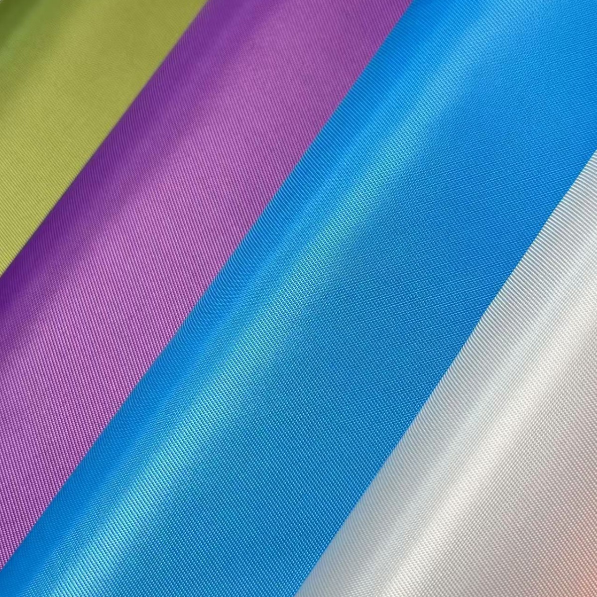 Picture of 230D double-sided twill Oxford cloth bag cloth bag fabric polyester cloth 200 color in stock supply