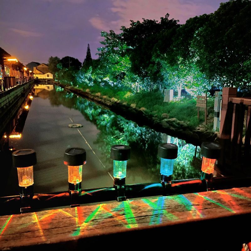 Picture of Solar cable tie lights, outdoor courtyard fences, railings, balcony waterproof decorative ambient lights, pool night lights