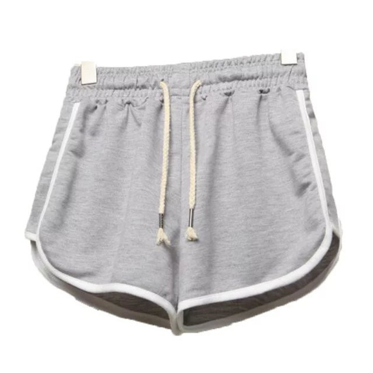 Picture of Sports shorts women's summer outer wear mid waist casual loose quick-drying shorts slimming wide leg three pants yoga shorts