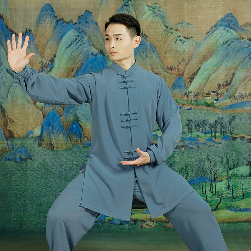 Yuzun Xia Spring New Style Tai Chi Clothing for Men and Women Martial Arts Chinese Tai Chi Clothing High-end Competition 2023 Practice Clothing
