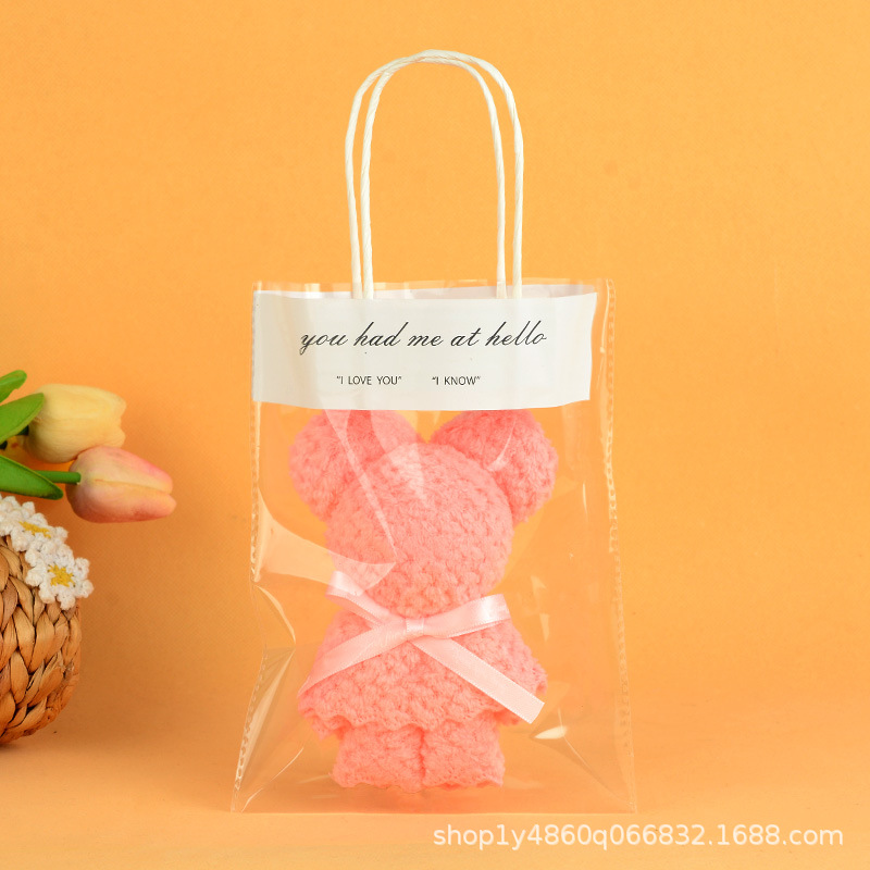Picture of Pineapple towel bear shape shop supplies wedding gift Festival activities birthday opening small gifts wholesale