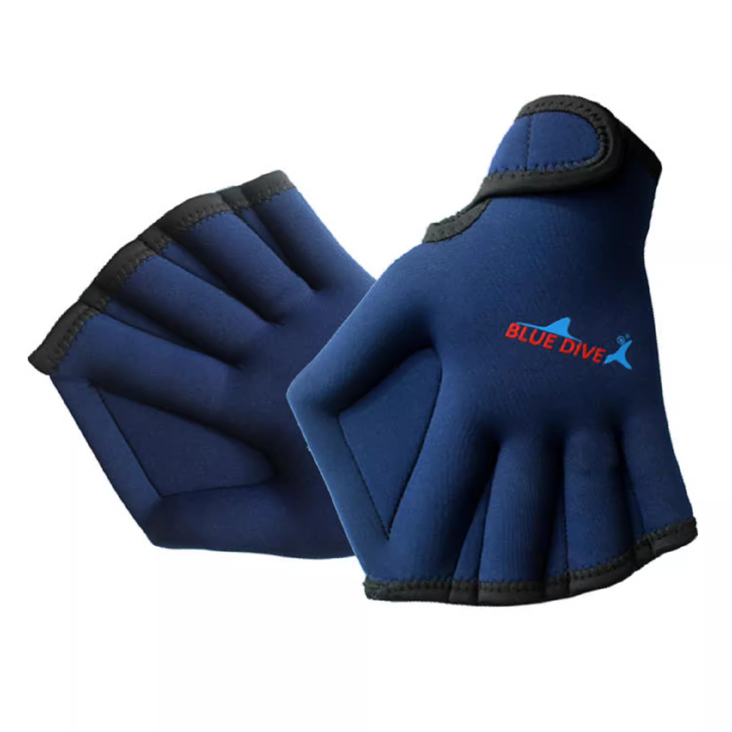 Picture of Adult Children's Diving Materials Swimming Gloves Finger Paddling Duck Palm Gloves Floating Diving Flipper Winter Swimming Diving Gloves