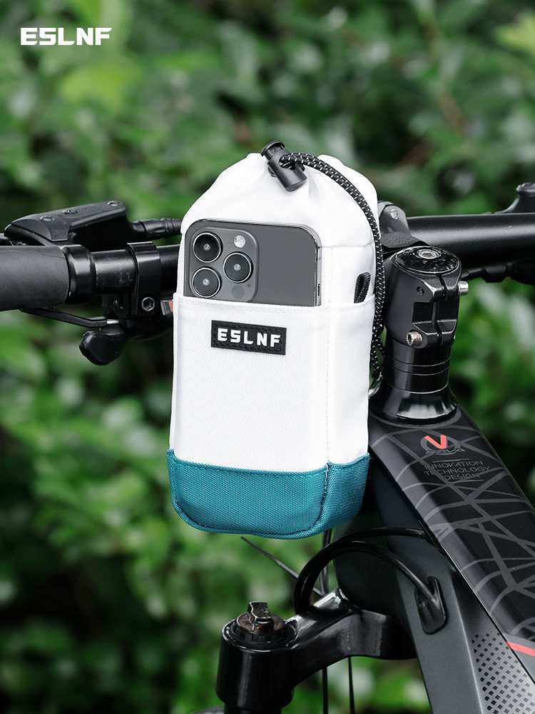 Eslnf Mountain Bike Thermal Insulation Water Kettle Bag Road Bike Cycling Bag Handlebar Bag Cycling Equipment