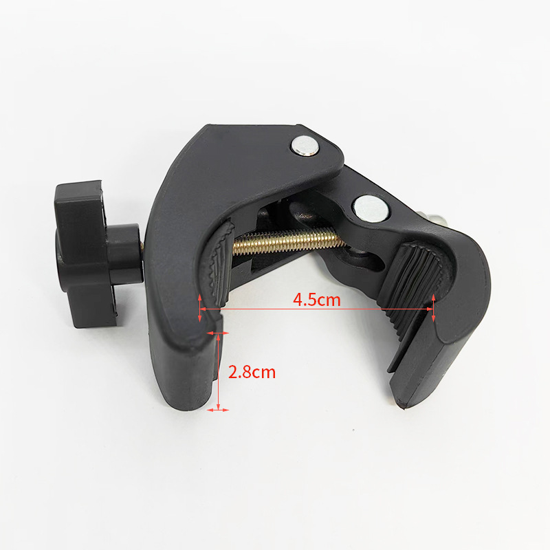Picture of Tripod C-Type Expansion Clamp, Powerful Clamp, Bicycle Clamp, Magic Arm Fixed U-Shaped Large Crab Clamp