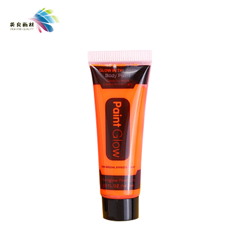Picture of Cross-border water-based fluorescent face paint fluorescent paint hand-painted paint Halloween face painting diy paint wholesale